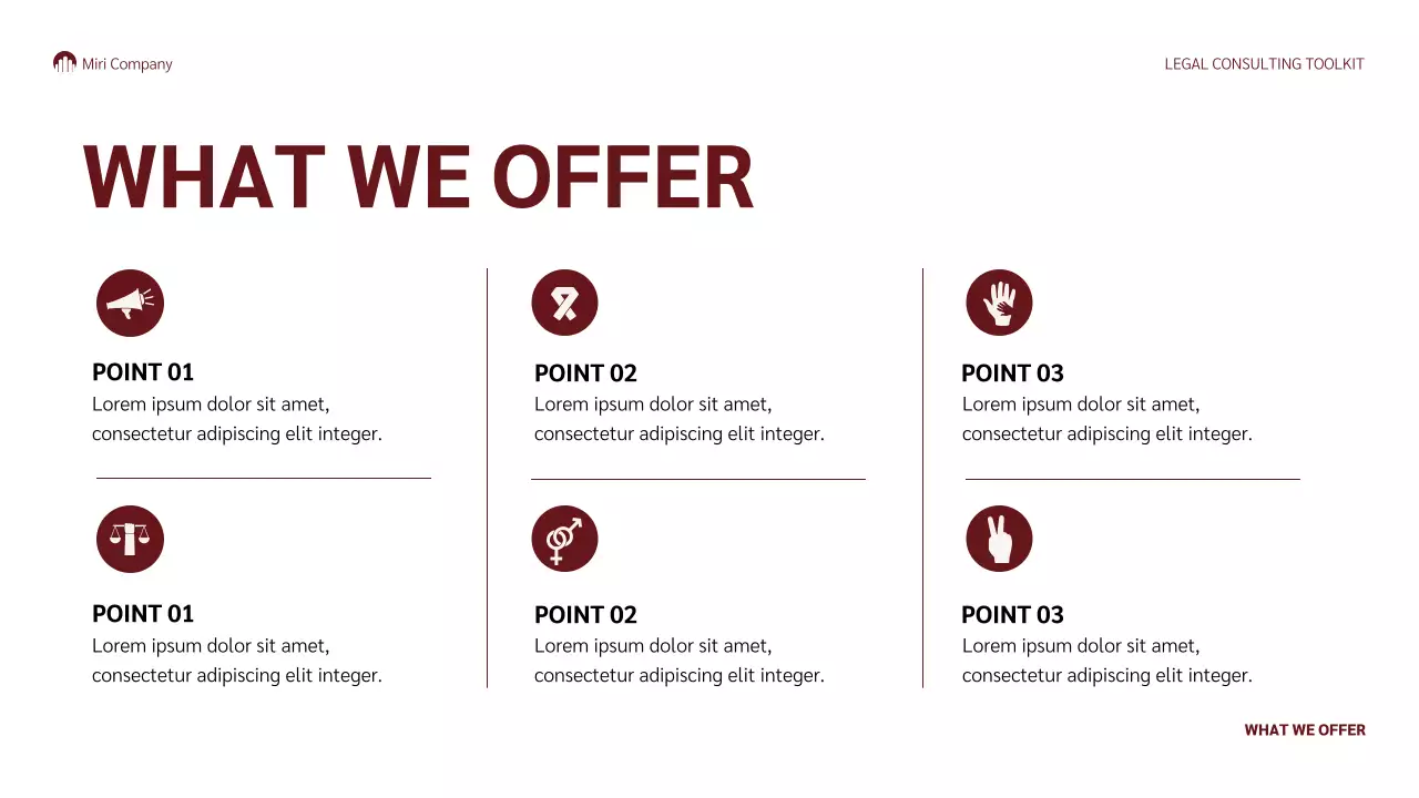 Red Professional Legal Guide Presentation