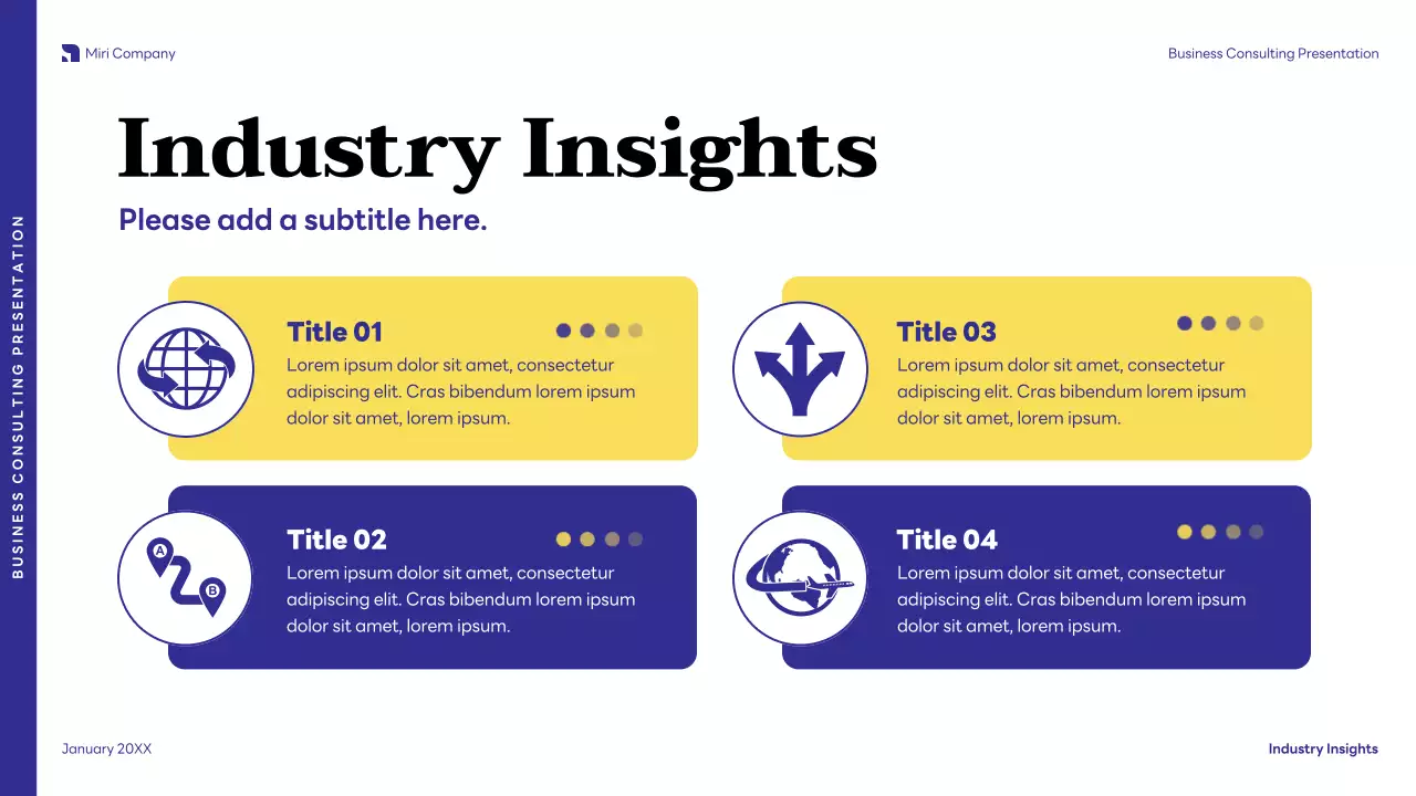 Blue Modern Business Consulting Presentation