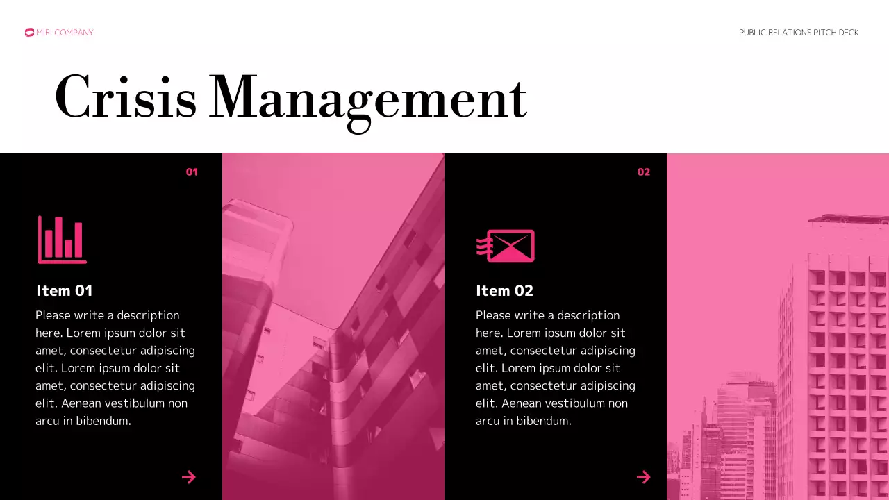 Pink Modern Public Relations Presentation