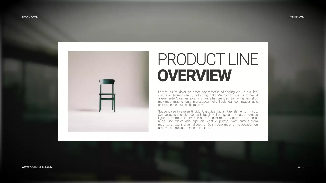 Beige Modern Product Catalogue Presentation