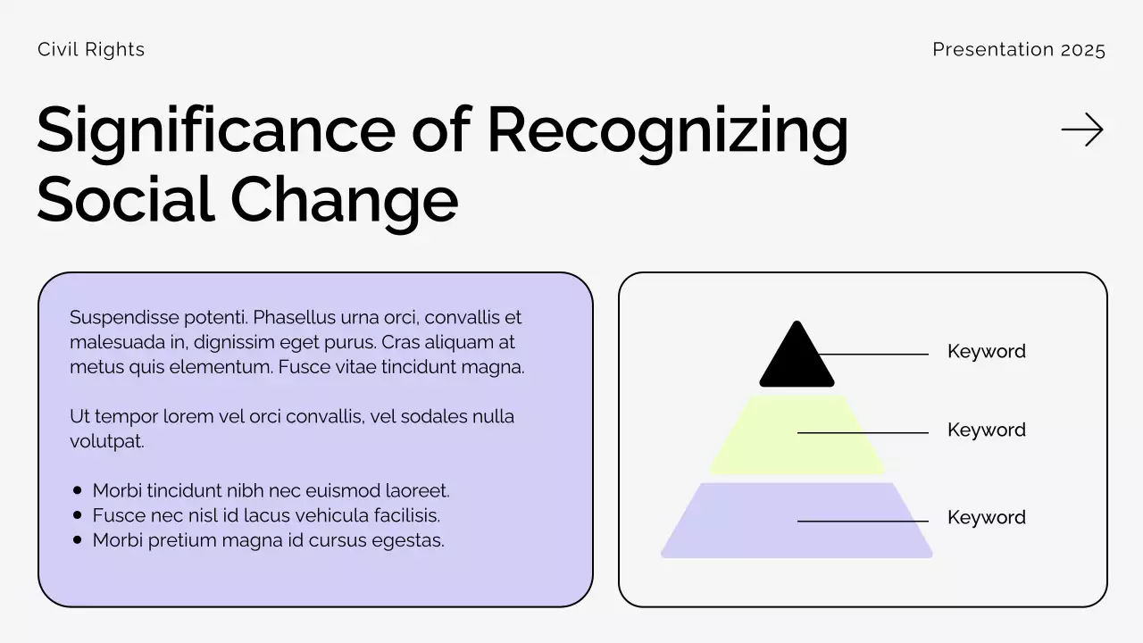 Beige Professional Civil Movements History Presentation