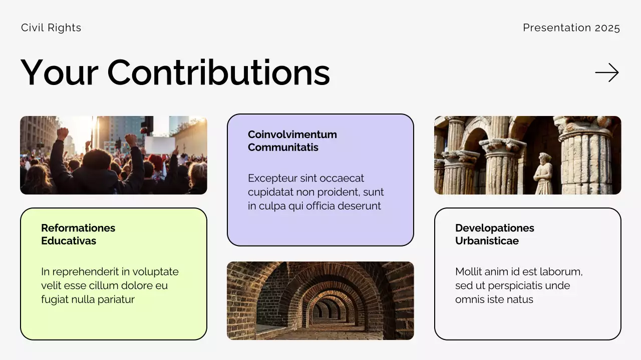 Beige Professional Civil Movements History Presentation
