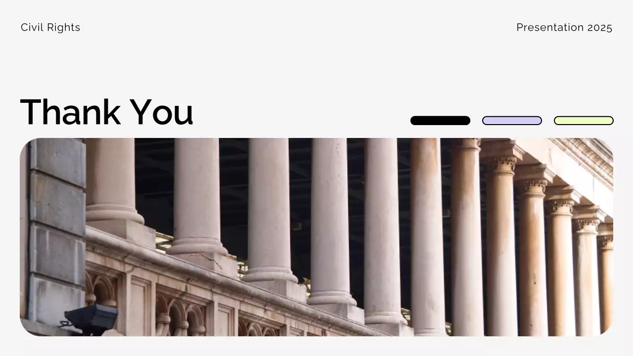 Beige Professional Civil Movements History Presentation