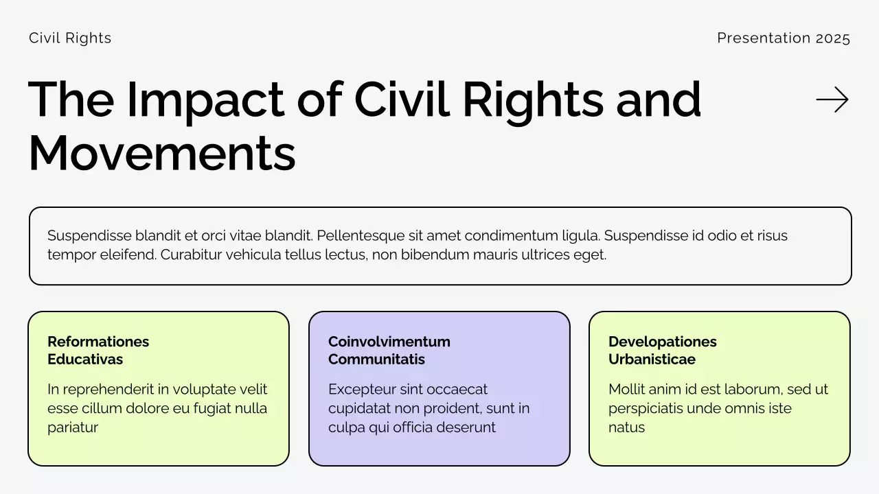 Beige Professional Civil Movements History Presentation