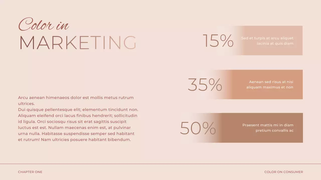 Brown Modern Color Trend Report Presentation