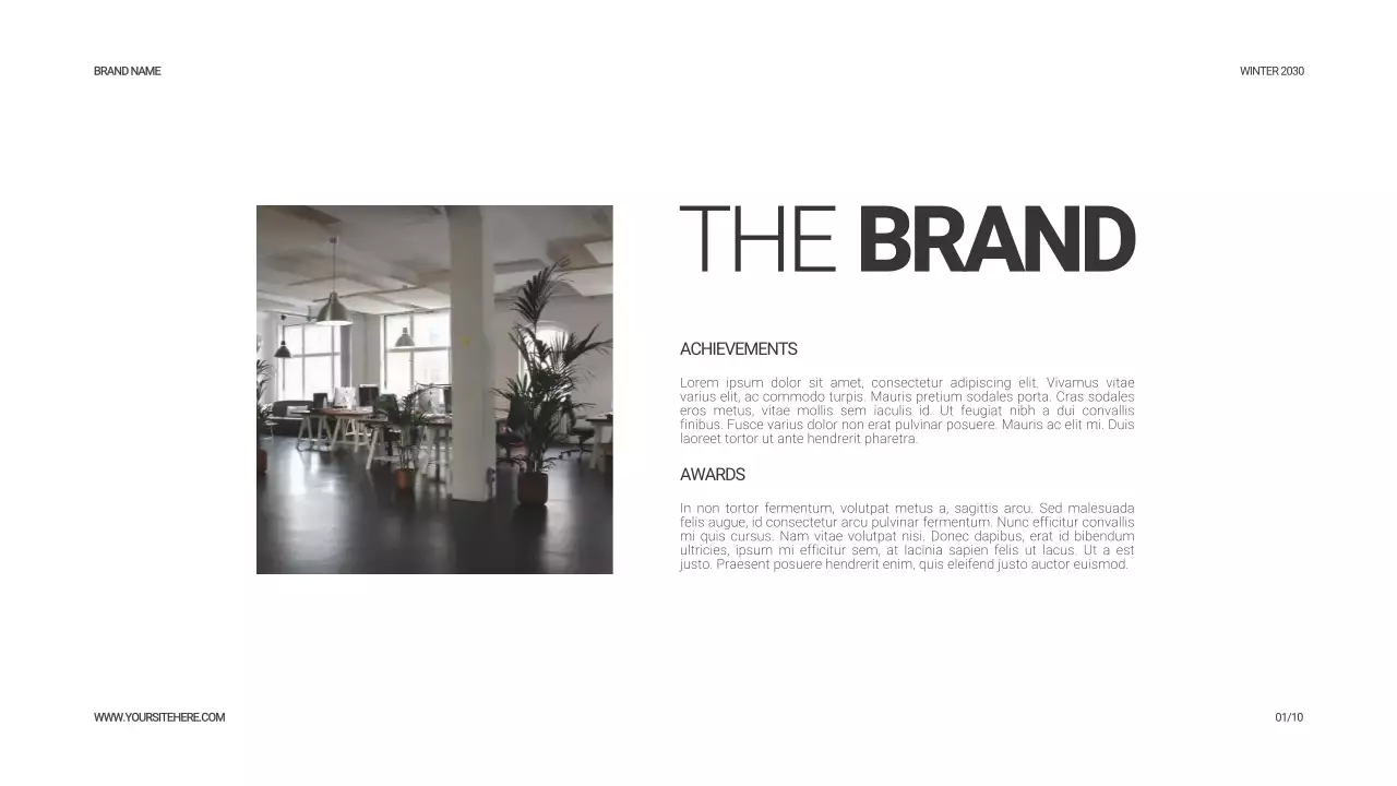 Beige Modern Product Catalogue Presentation