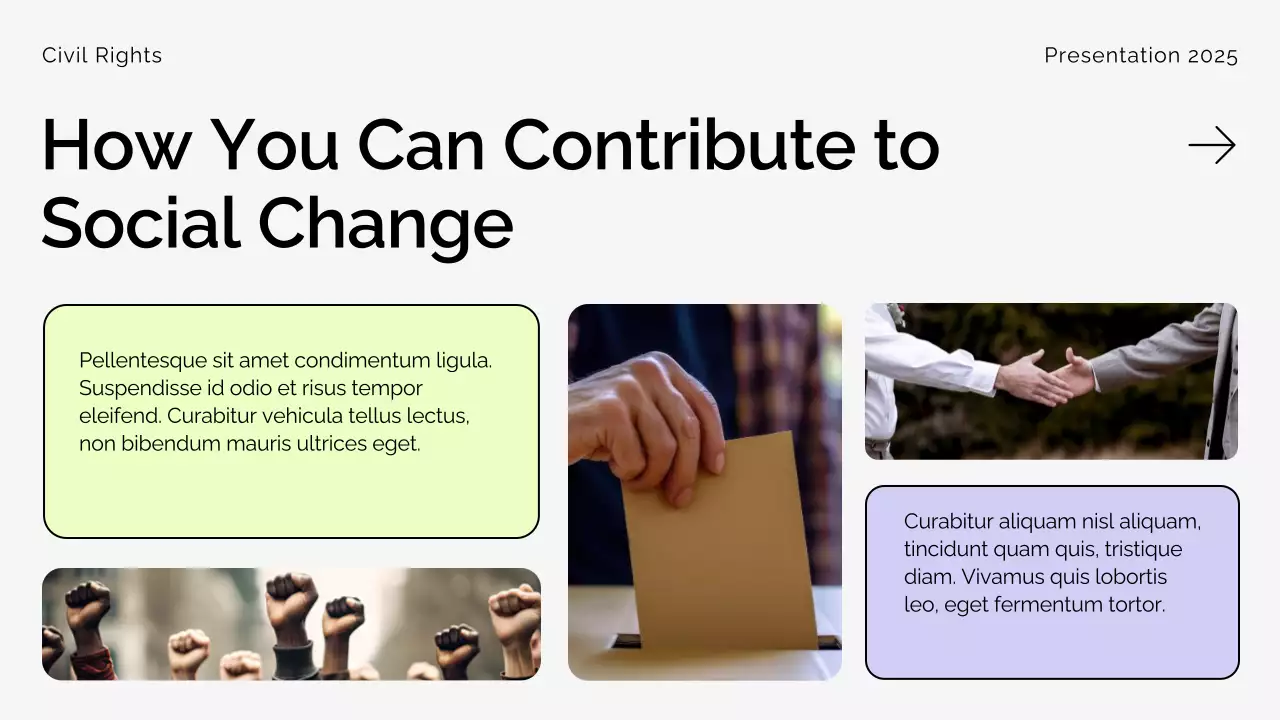 Beige Professional Civil Movements History Presentation