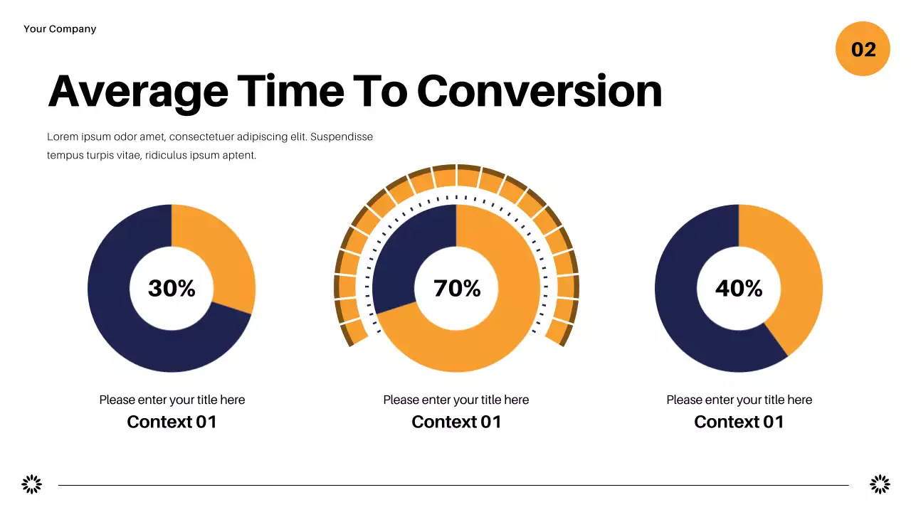 Navy Modern Marketing Report Presentation