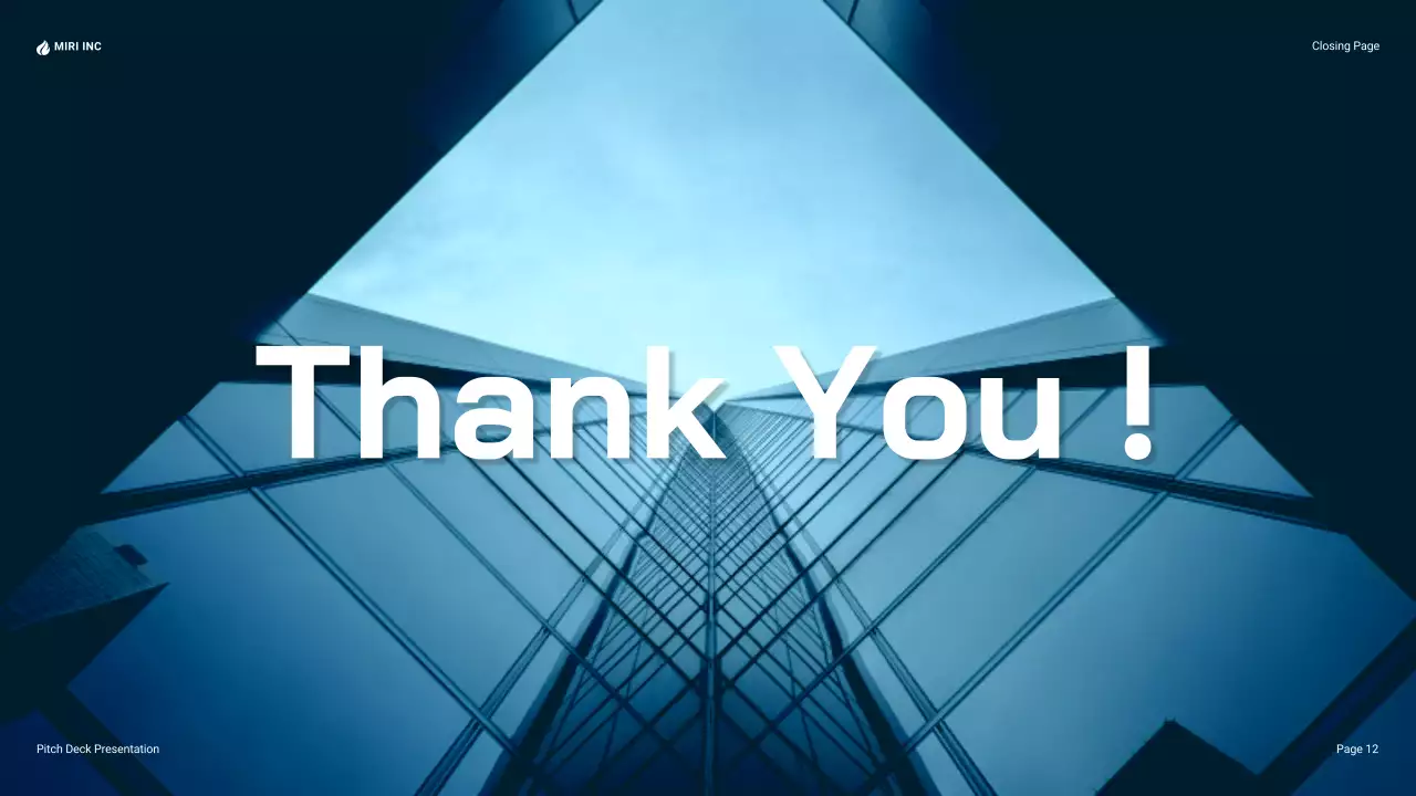 Blue Modern Company Introduction Presentation