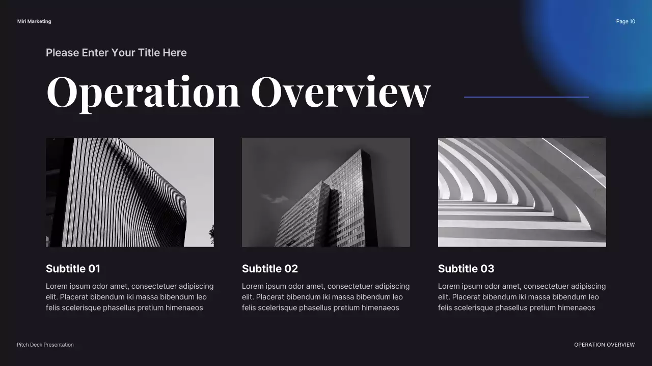 Black Professional Company Introduction Presentation