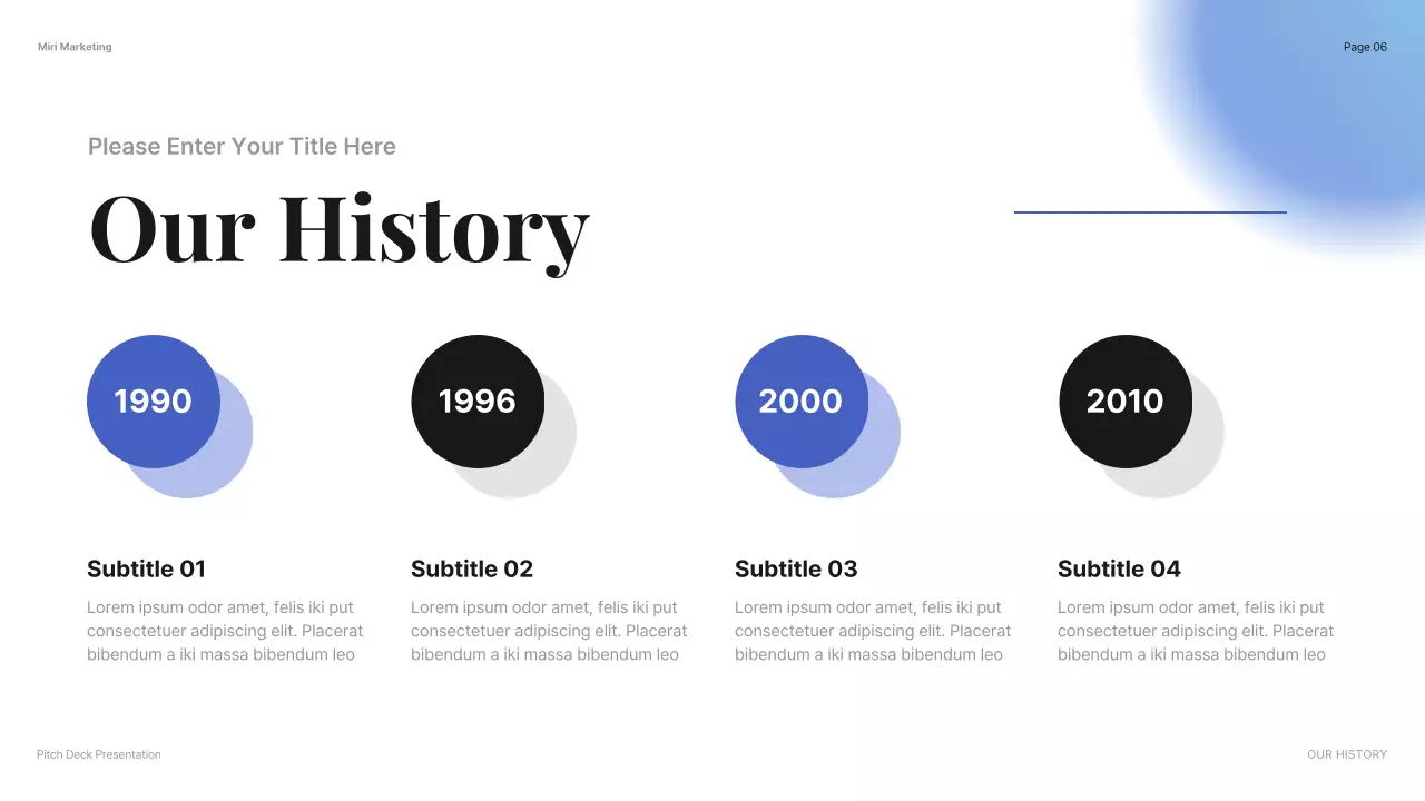 Black Professional Company Introduction Presentation