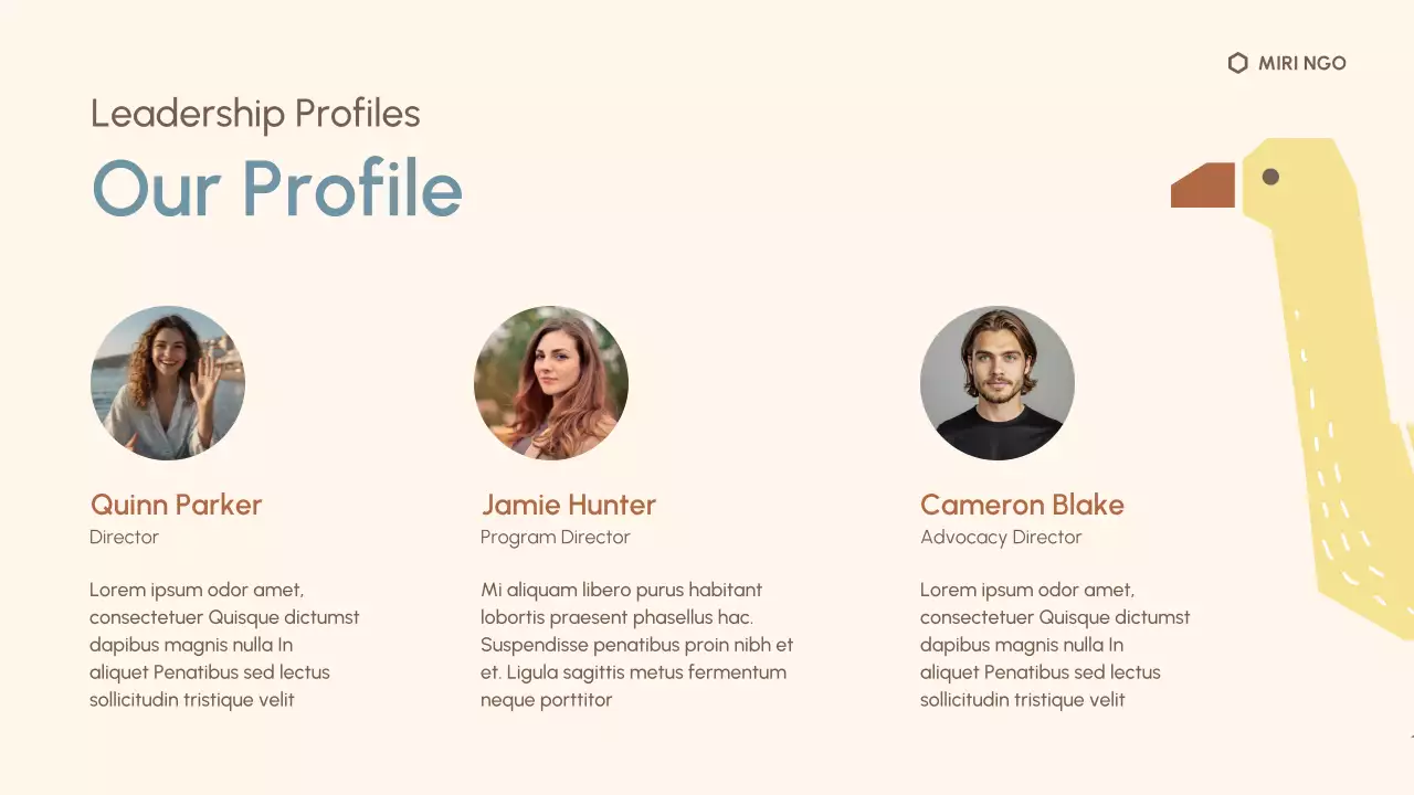 Beige Simple Non-Profit Brief Presentation