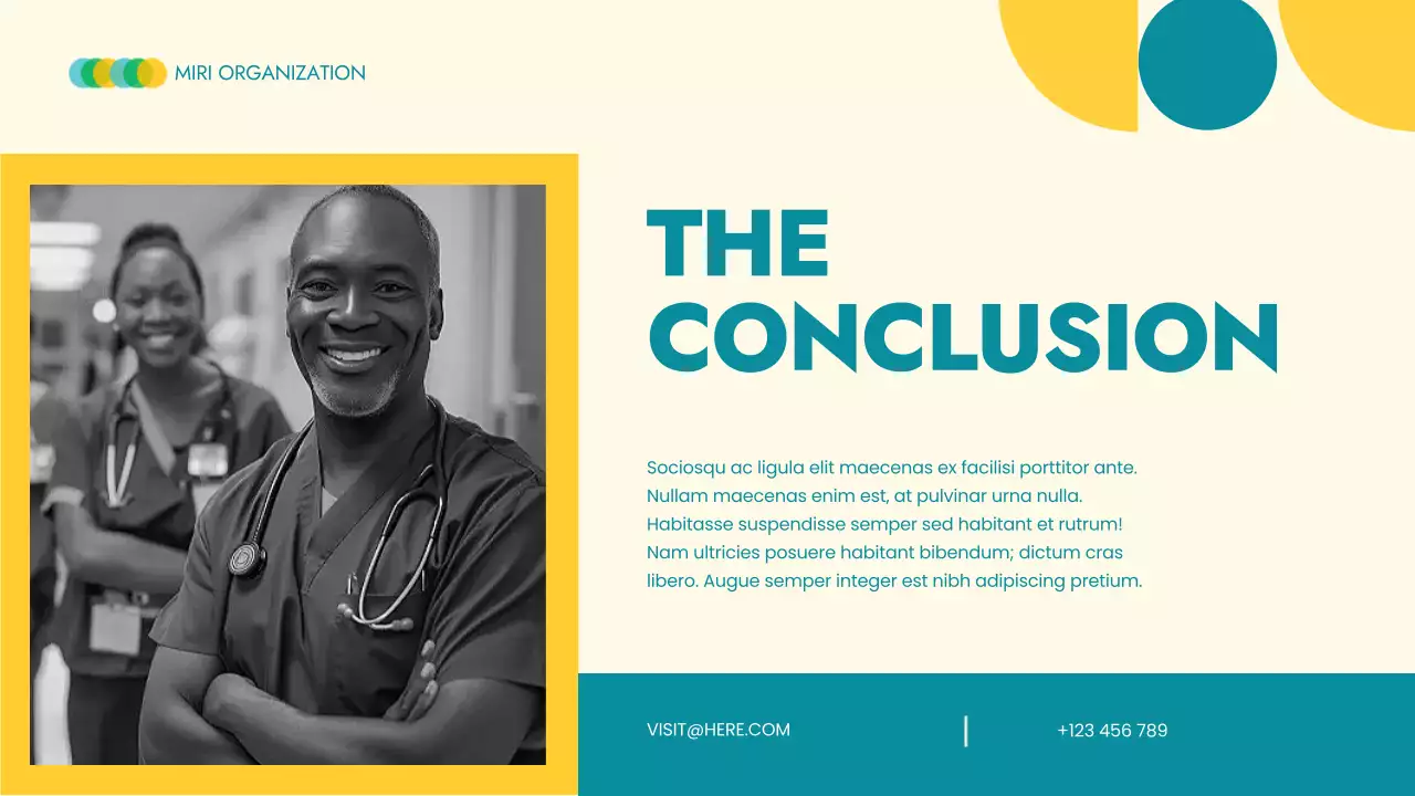 Yellow Modern Non-Profit Proposal Presentation