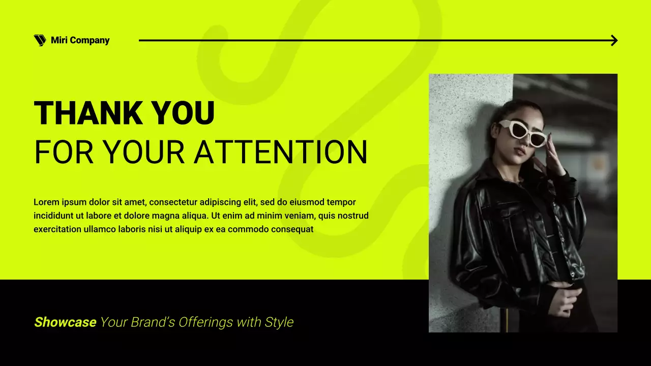 Neon Trendy Fashion Product Catalog Presentation