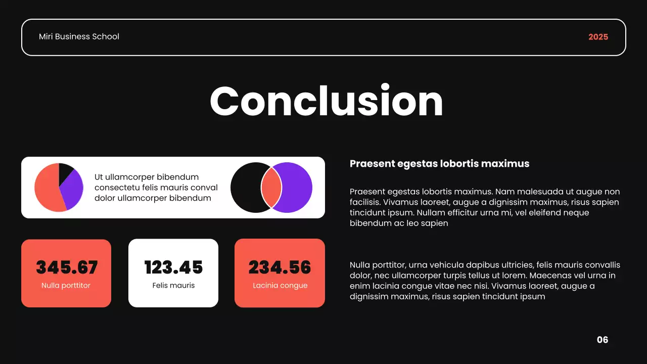 Black Modern Academic Course Presentation