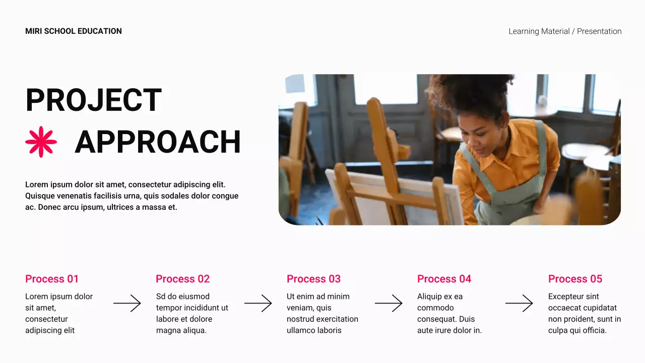 Black Modern Academic Presentation