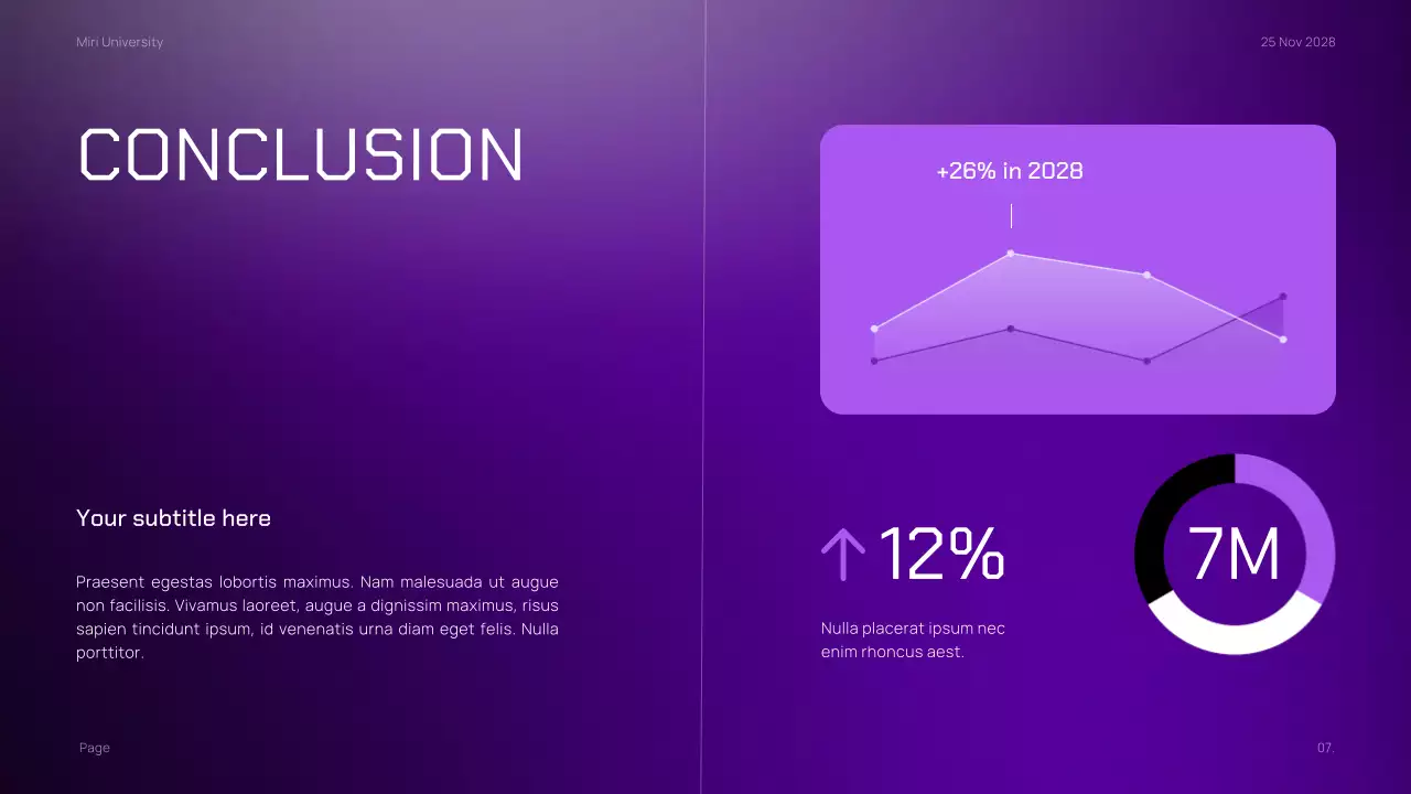 Purple Modern Marketing Course Presentation