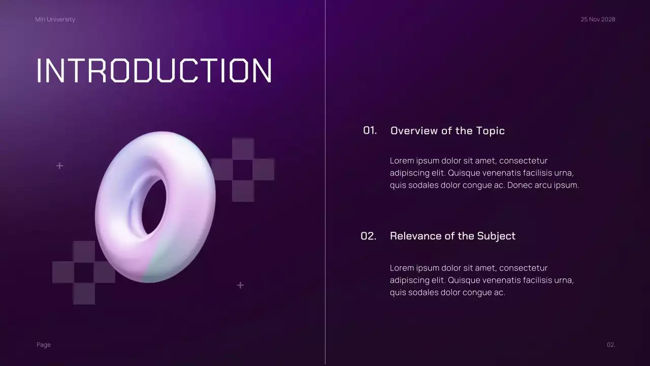 Purple Modern Marketing Course Presentation