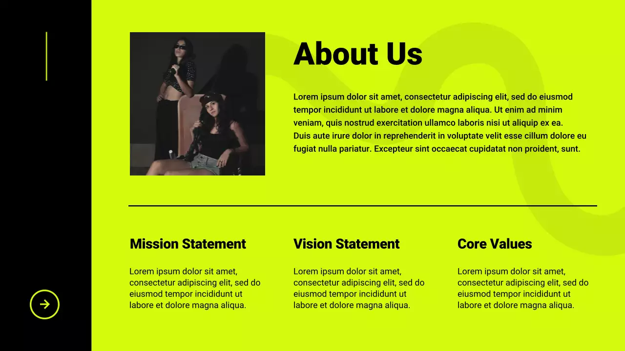 Neon Trendy Fashion Product Catalog Presentation