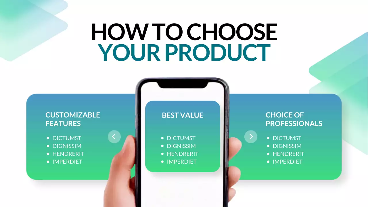 Green Modern Smartwatch Product Catalogue Presentation