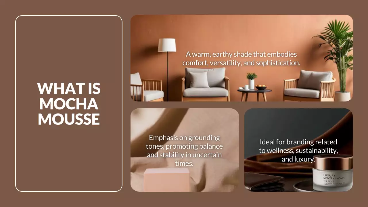 Brown Modern Color Trend Report Presentation
