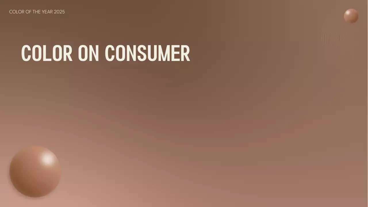 Brown Minimal Color Trend Report Presentation