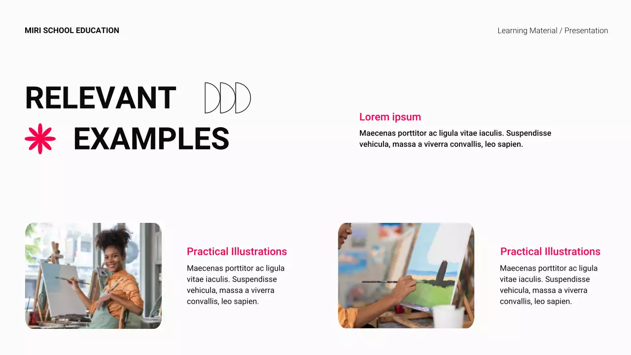 Black Modern Academic Presentation