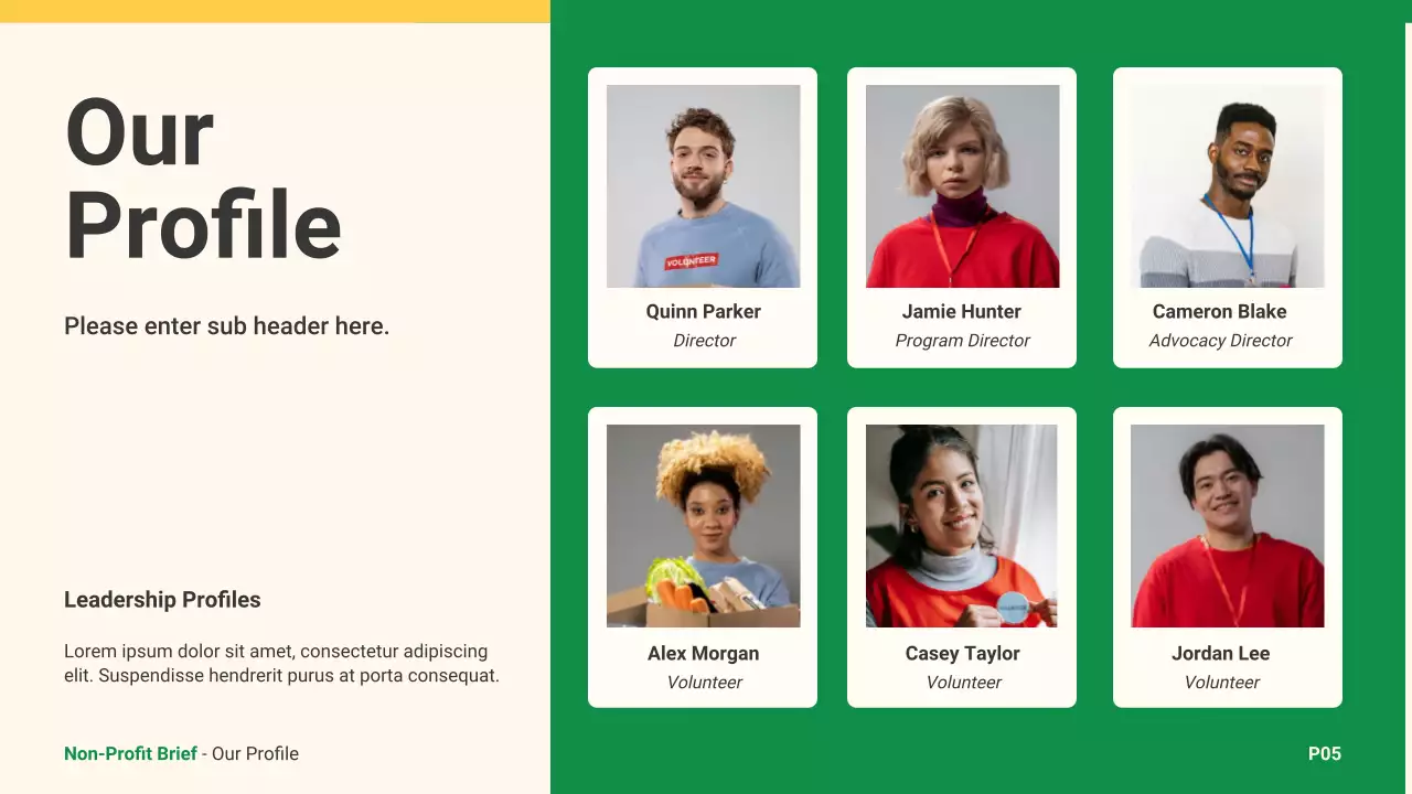 Beige Modern Non-Profit Proposal Presentation