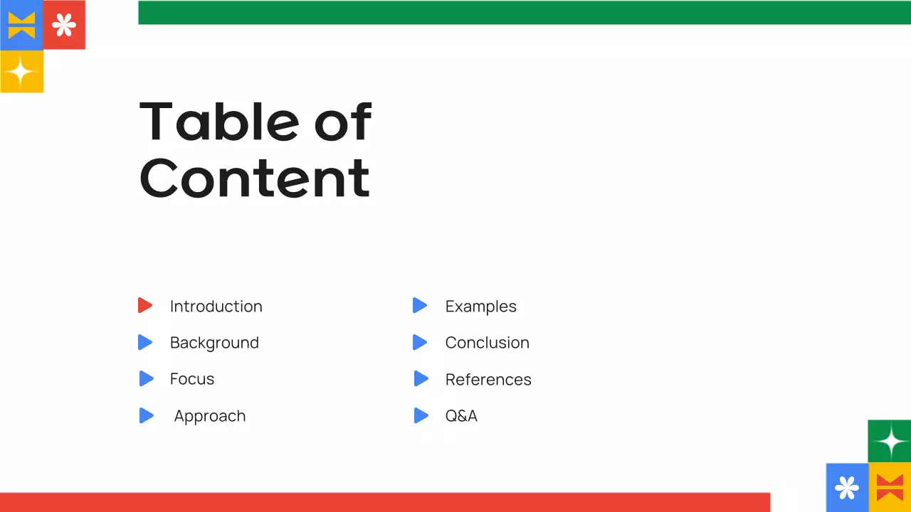 Colorful Geometric Education Presentation