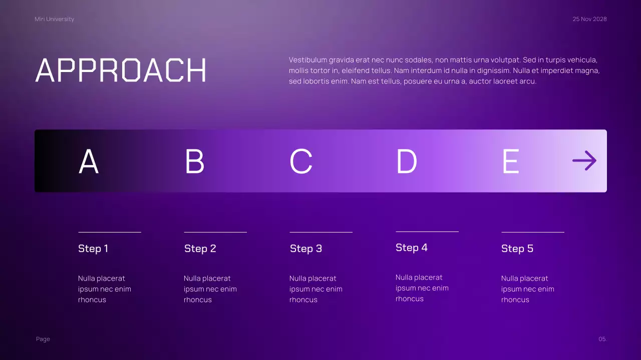 Purple Modern Marketing Course Presentation