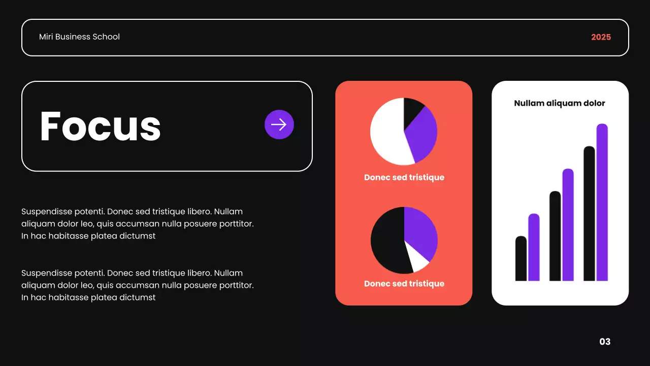 Black Modern Academic Course Presentation