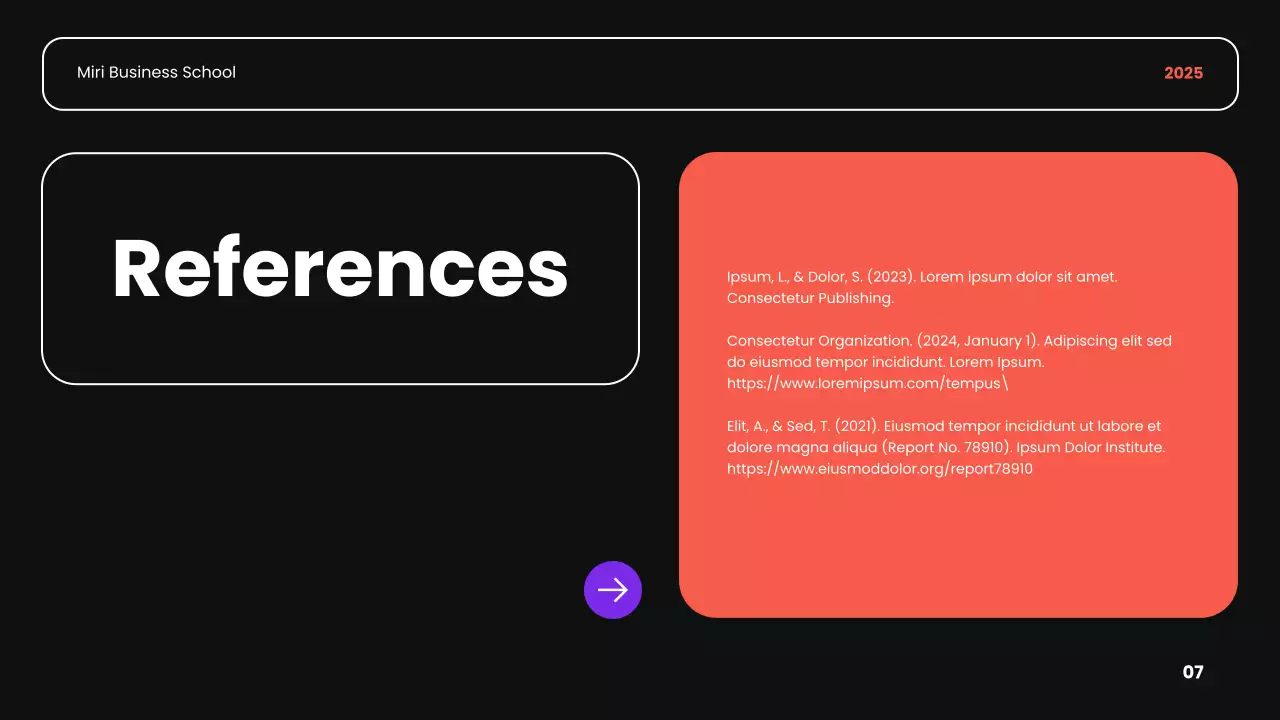 Black Modern Academic Course Presentation