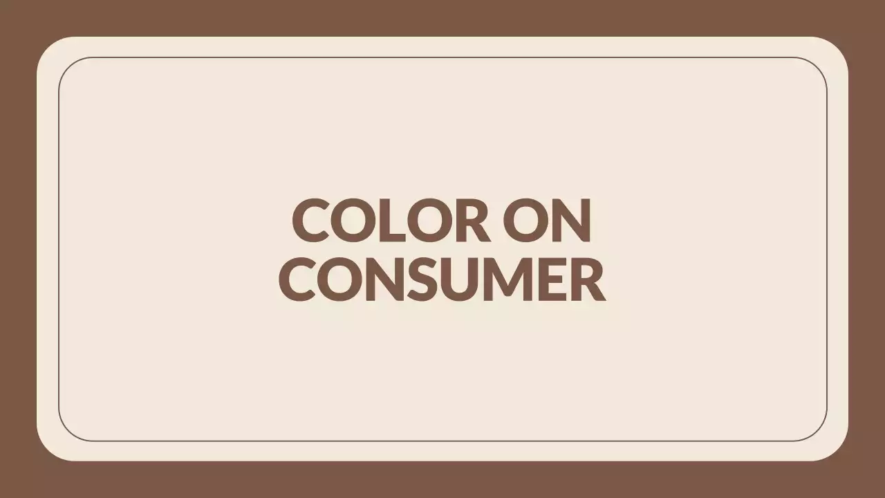 Brown Modern Color Trend Report Presentation