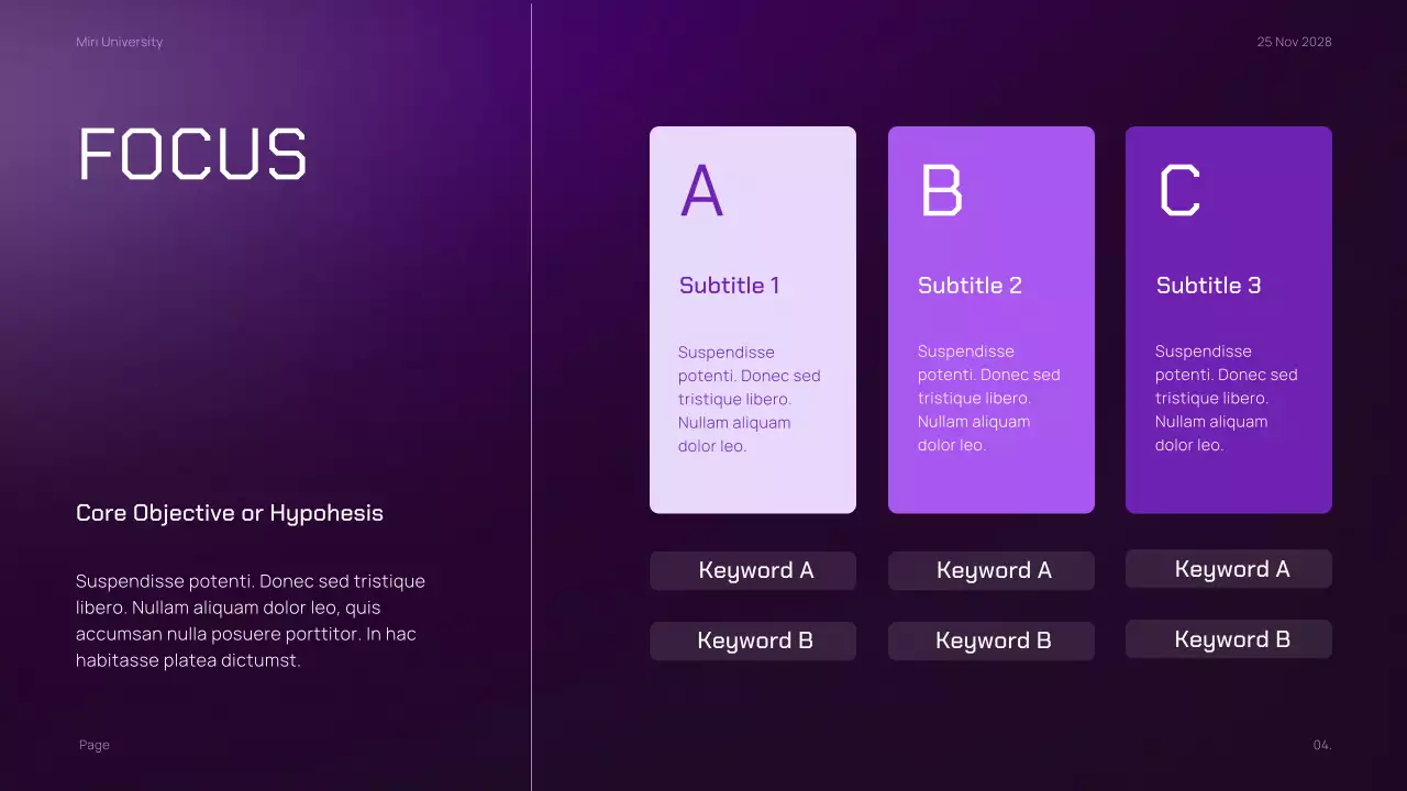 Purple Modern Marketing Course Presentation