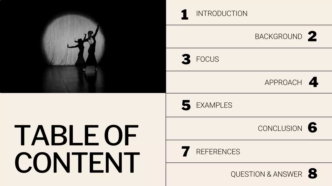 Beige Classic Arts Guide Presentation