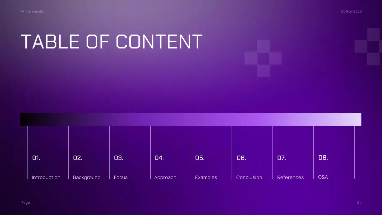 Purple Modern Marketing Course Presentation