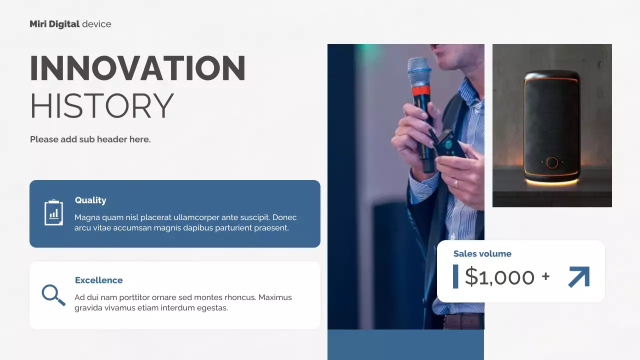 White Modern Product Catalog Guide Presentation