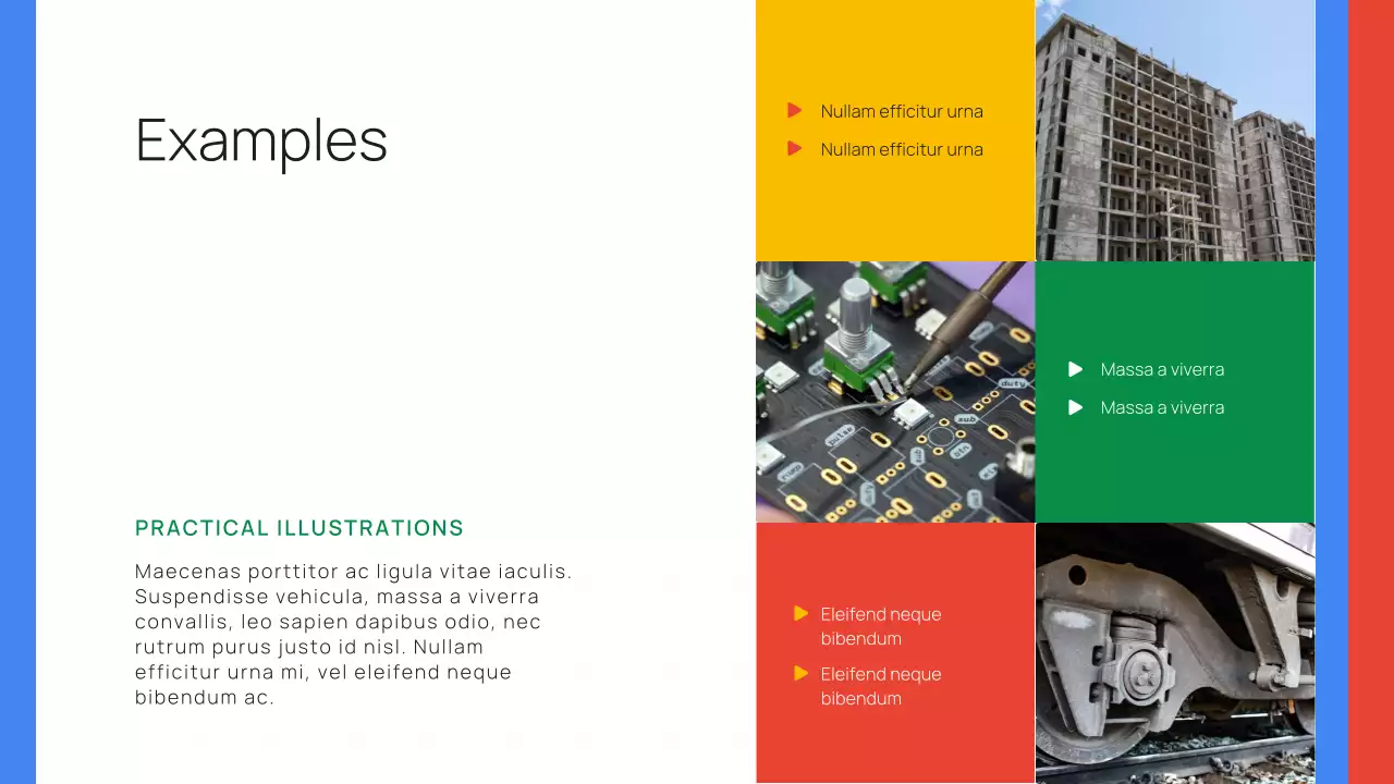 Colorful Geometric Education Presentation