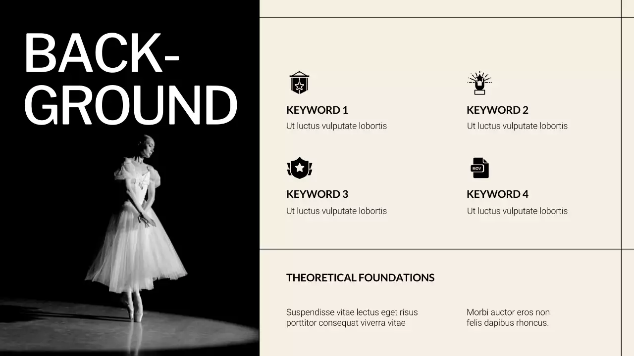 Beige Classic Arts Guide Presentation