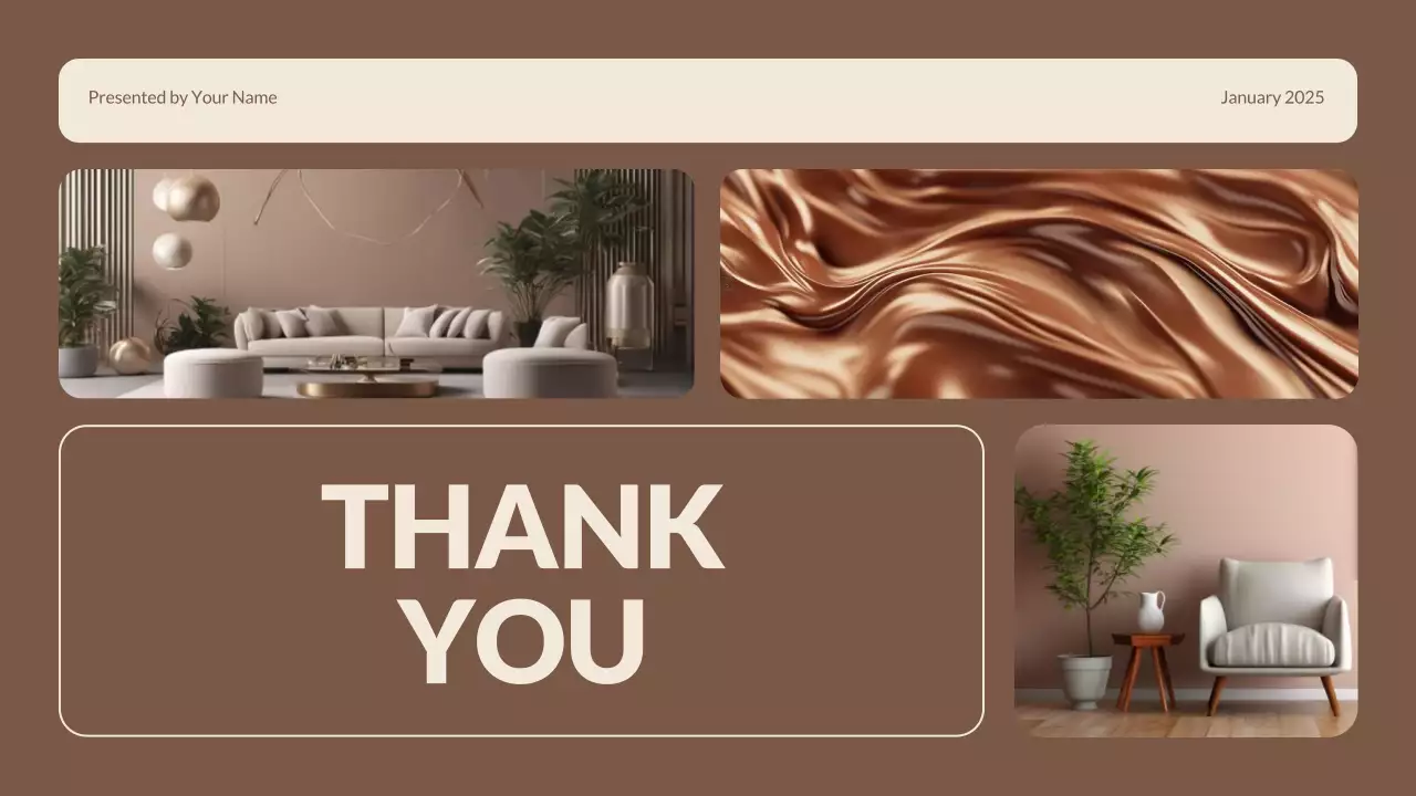 Brown Modern Color Trend Report Presentation