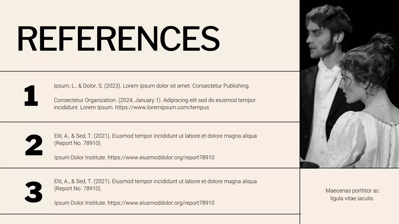 Beige Classic Arts Guide Presentation