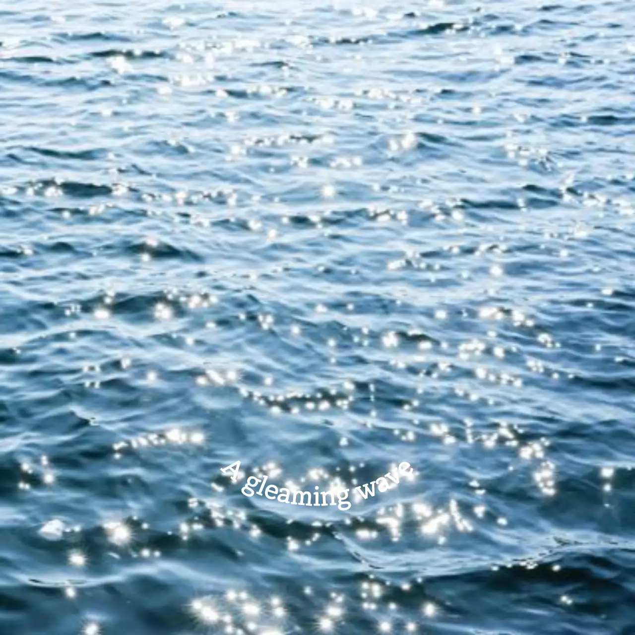 하늘색 심플 자연 윤슬