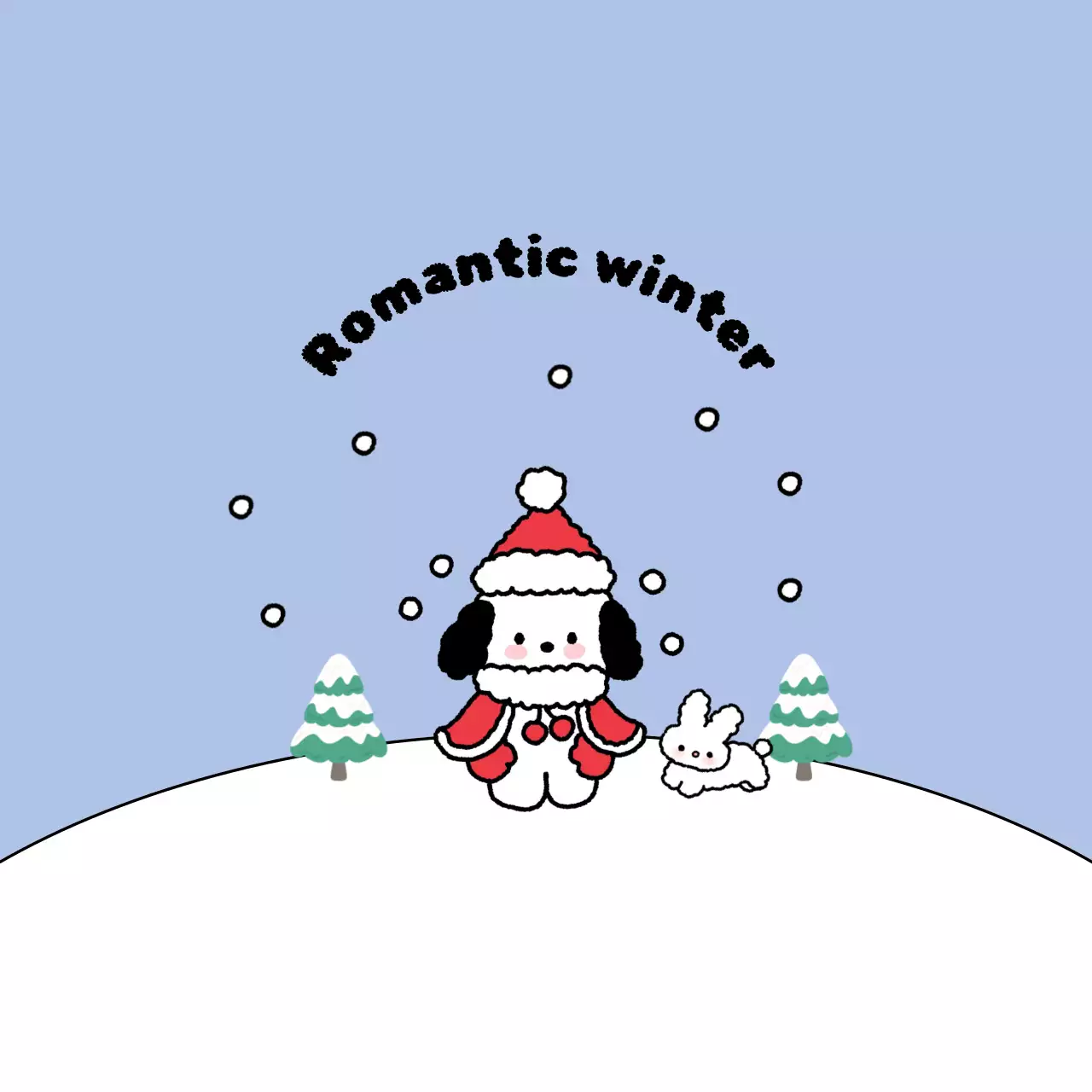 Light Blue Cozy Winter