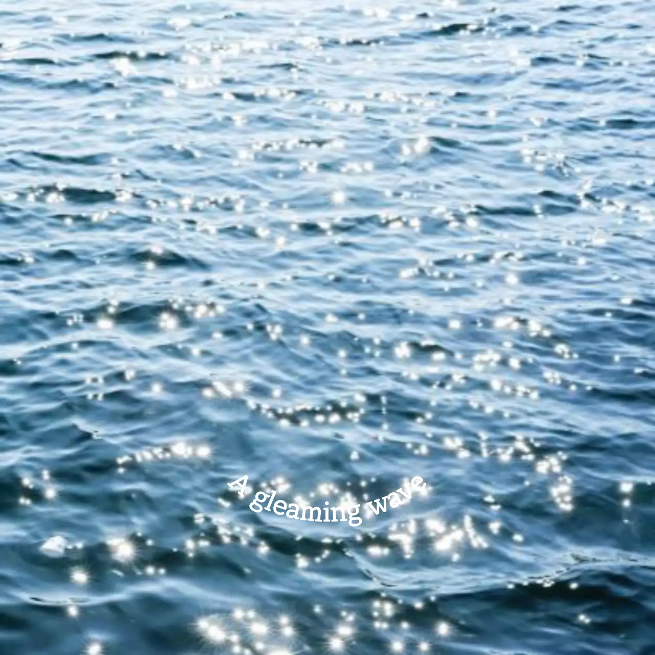 Blue Simple Natural Glow