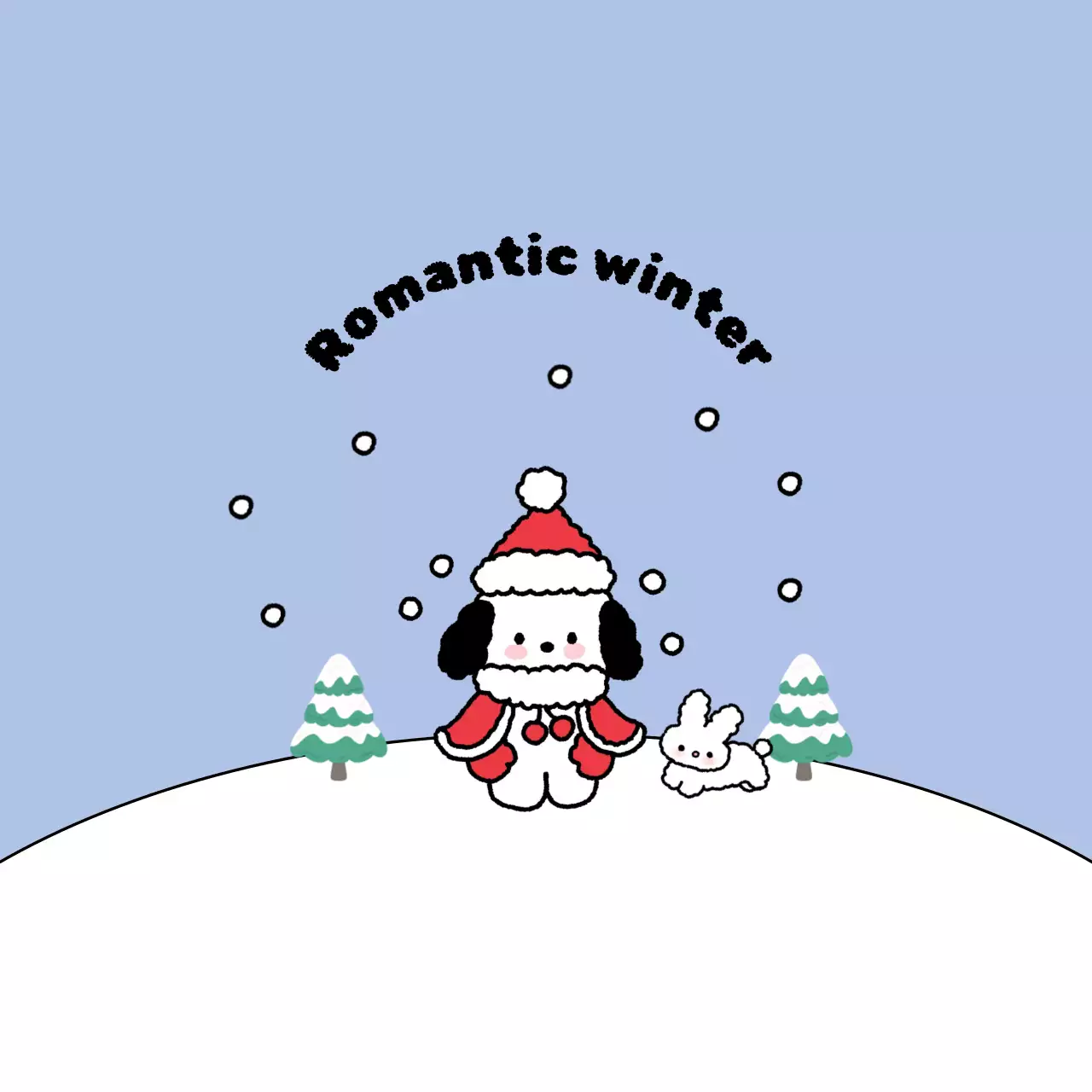 Light Blue Cozy Winter