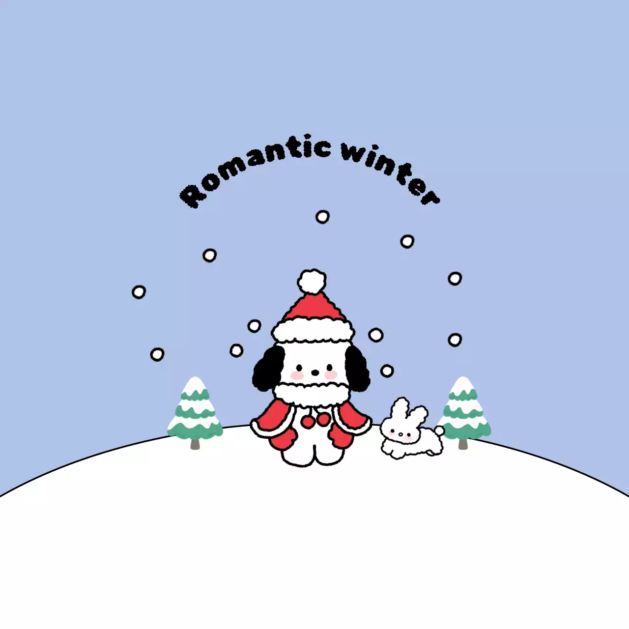 inverno acolhedor azul claro