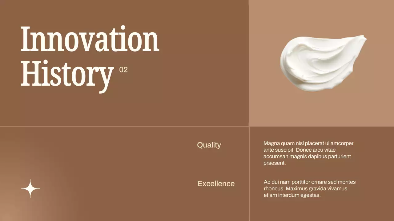 Beige Elegant Skincare Product Catalog Presentation