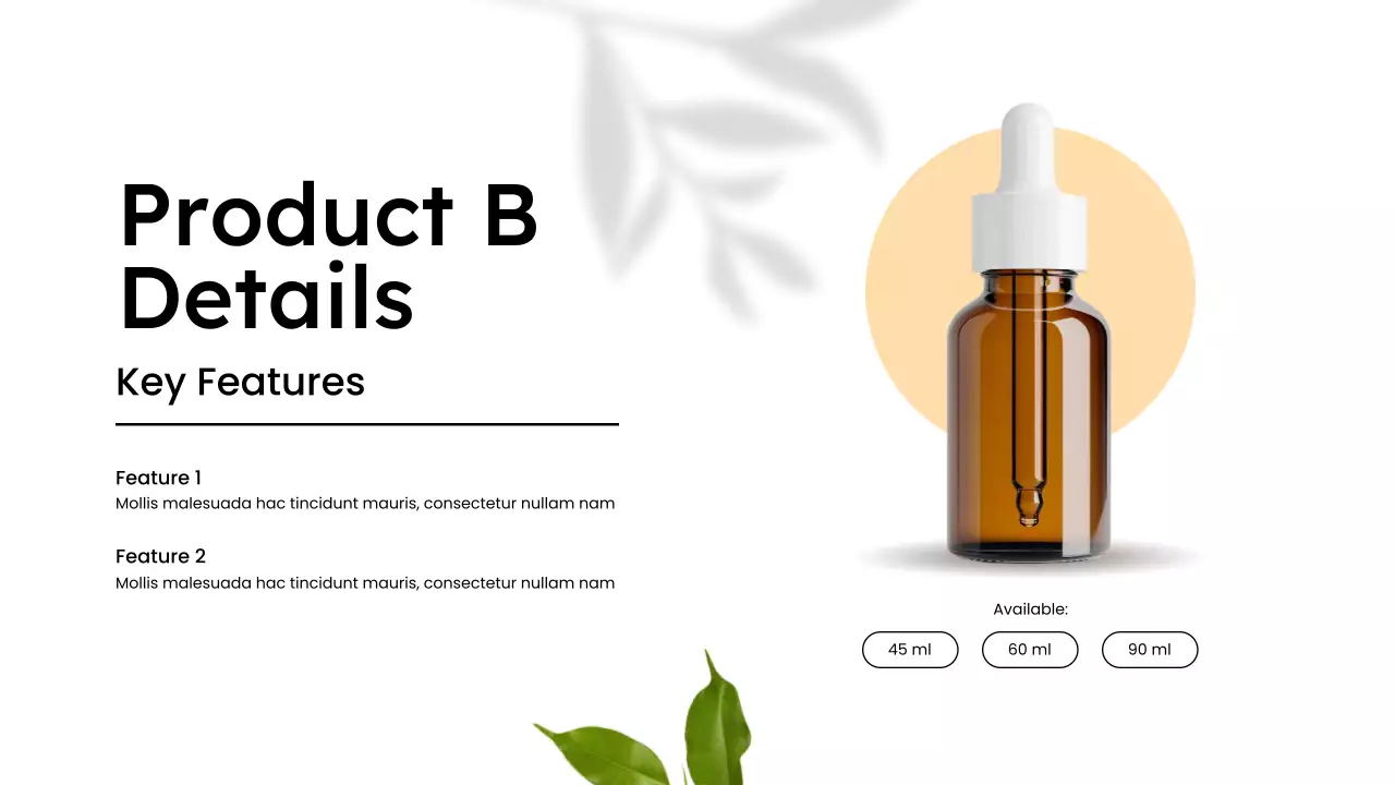 Beige Minimal Skincare Product Catalog Presentation