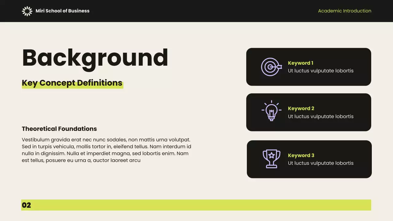 Beige Modern Academic Introduction Presentation