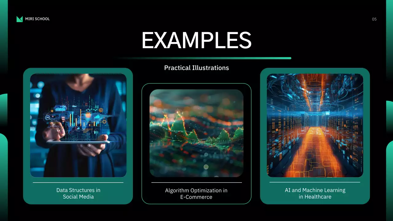 Black Modern Computer Science Lecture Presentation